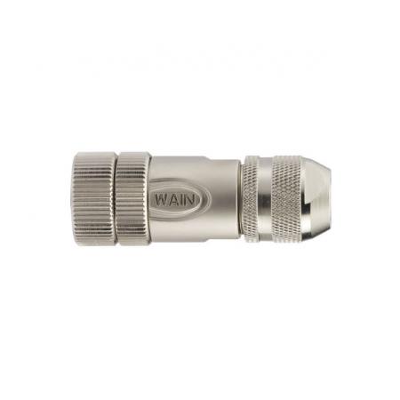 M12-F05A-T-D8-SH_M12-A_圆形连接器_厦门唯恩电气有限公司